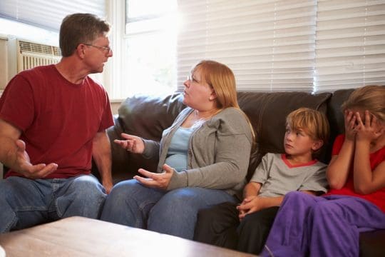 family arguing | divorce mediation